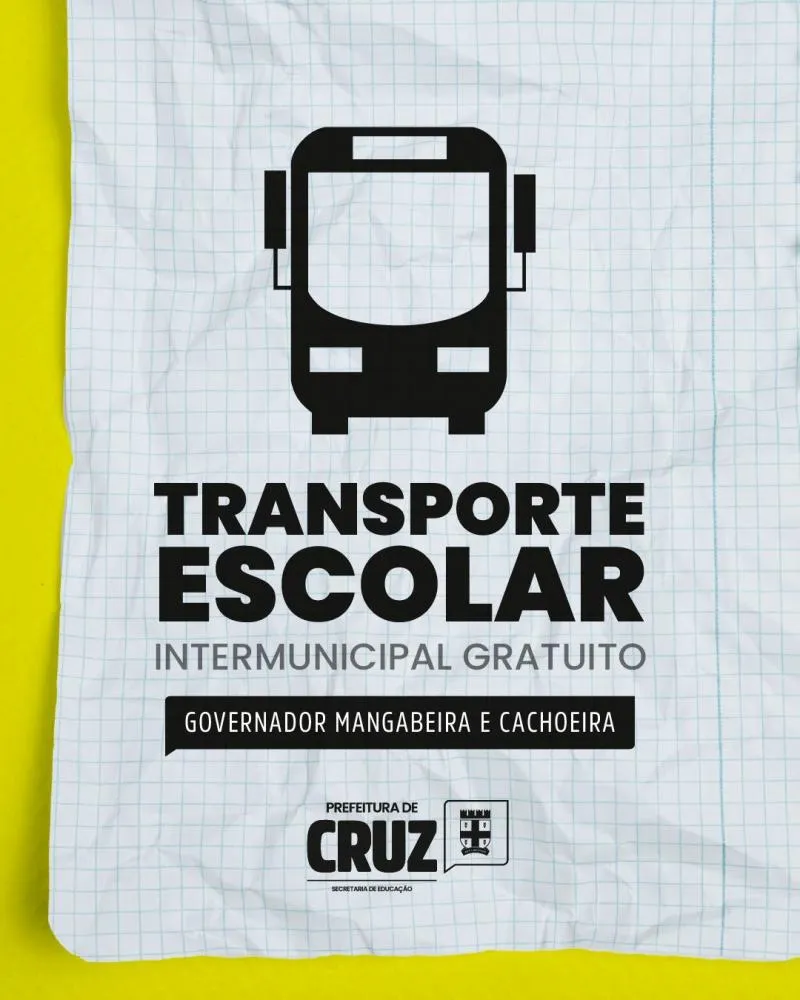Divulgação PREF Cruz das Almas