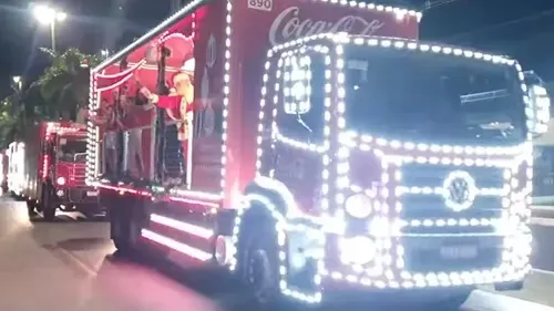 Coca-Cola divulga roteiro da Caravana de Natal 2025 na Bahia