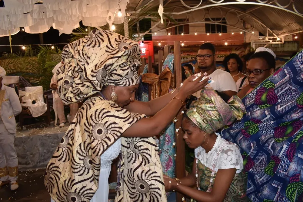 tradicional Bembé do Mercado, maior candomblé de rua do mundo, completa 135 anos em 2024 — Foto: Georgenes Sampaio