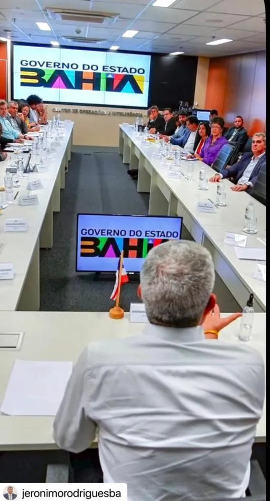 Foto: Vídeo - Instagram Jerônimo Rodrigues