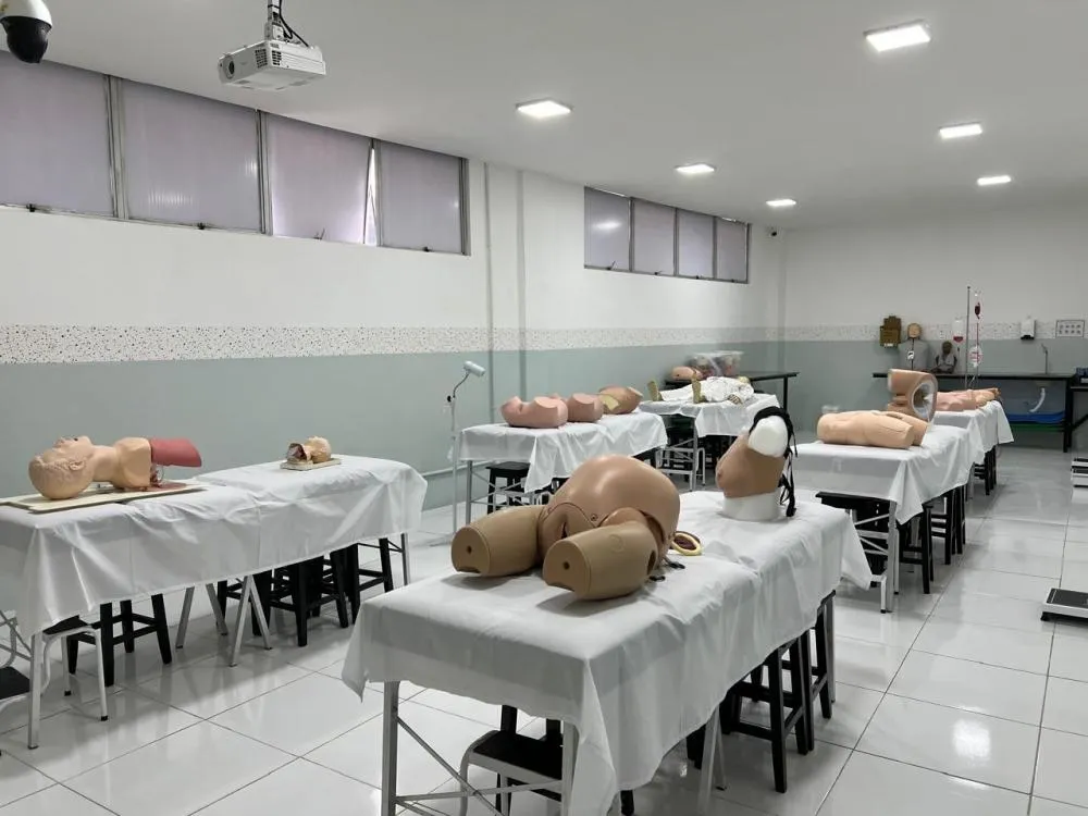 Laboratório de medicina e estrutura foram elogiados pelo MEC – Foto: Divulgação/ Unifacemp