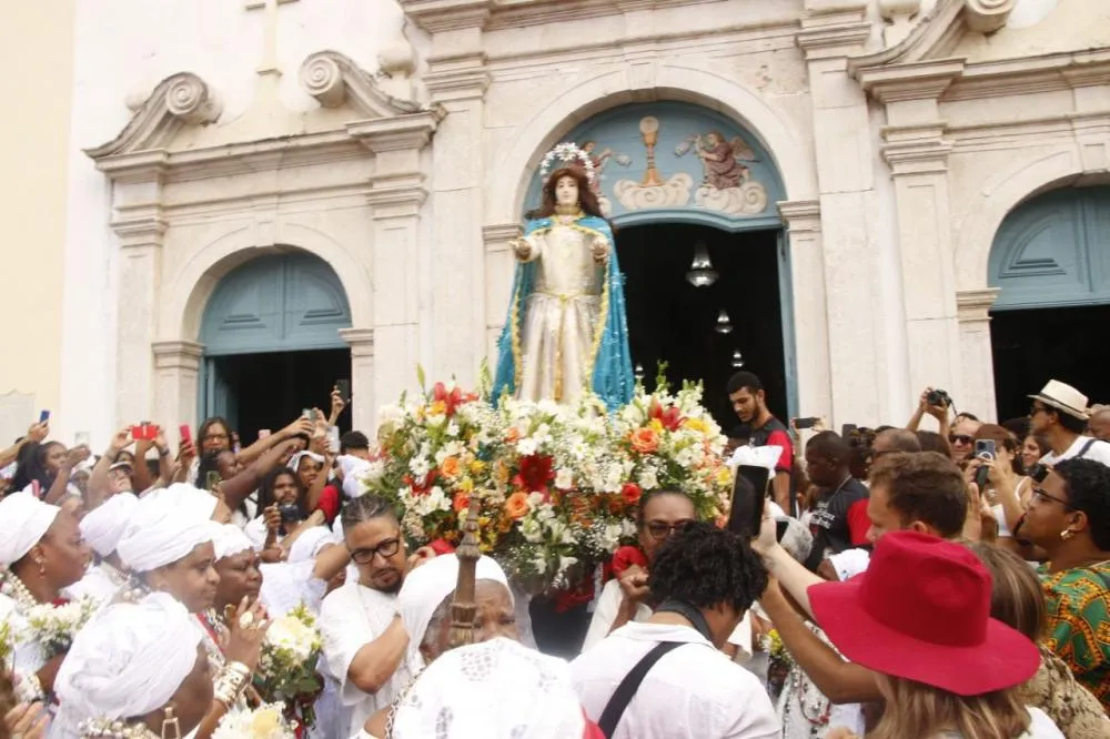 Inicio da Procissão de Nossa Sra da Boa Morte / Foto: Equipe SCR Recôncavo